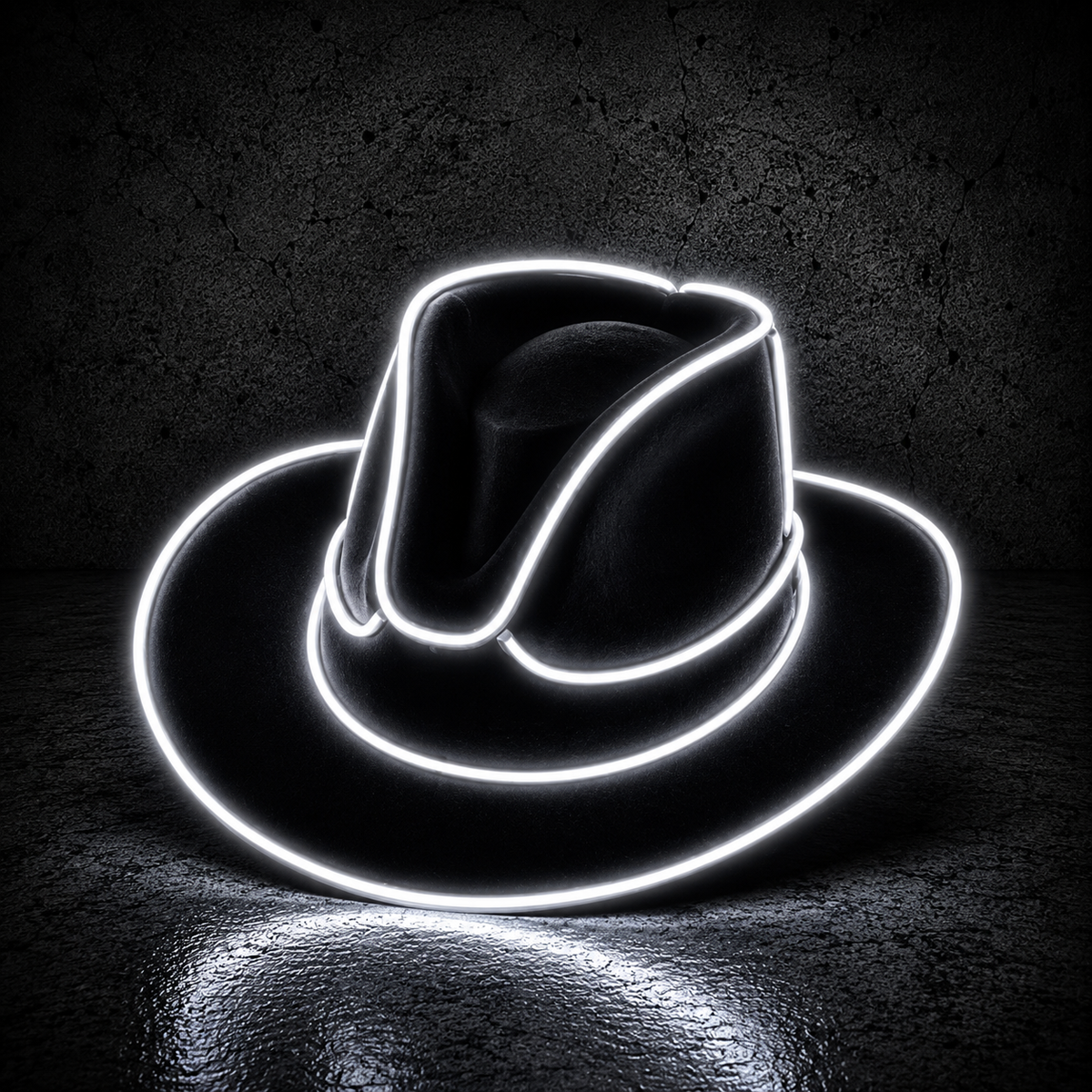 LED Cowgirl Hat