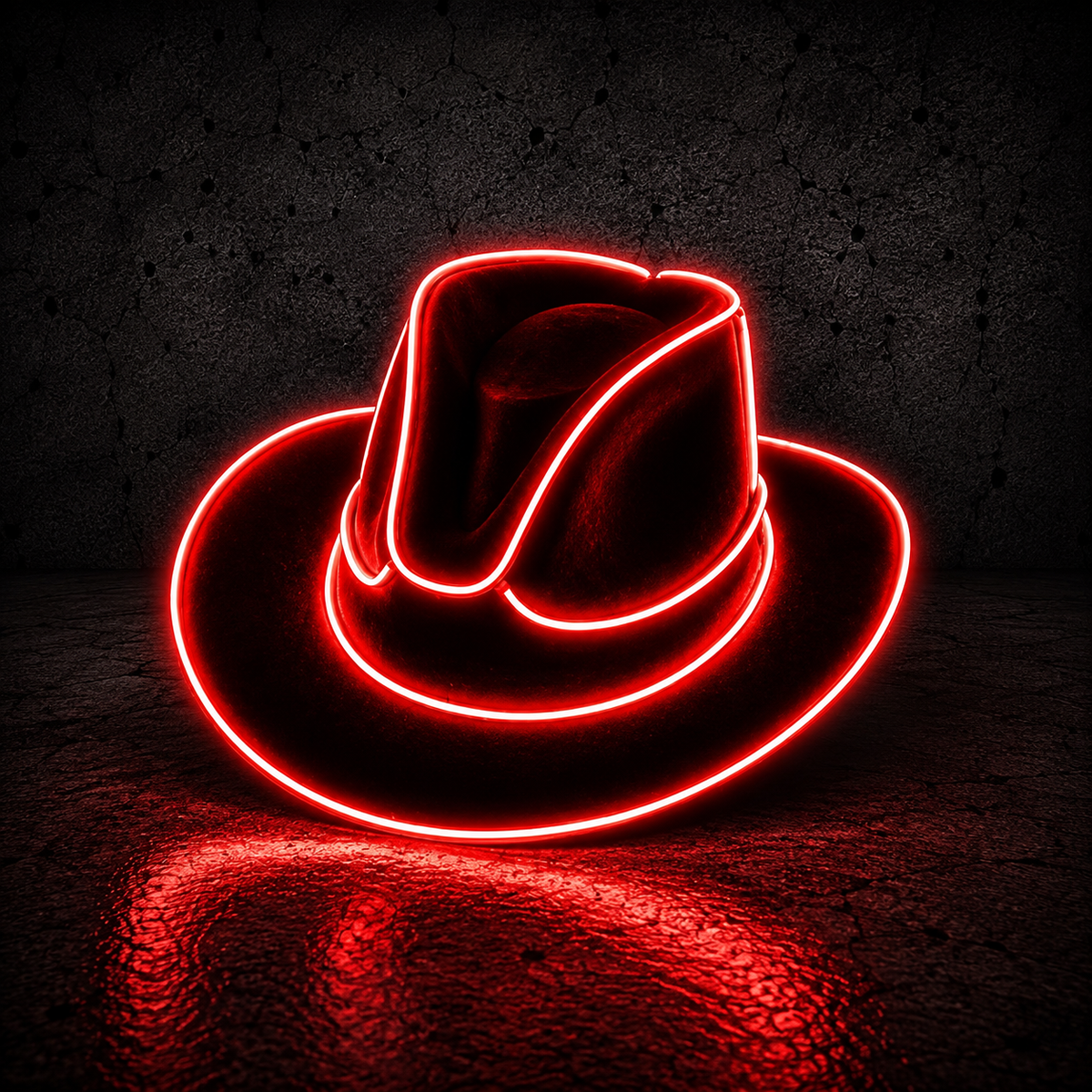 LED Cowgirl Hat